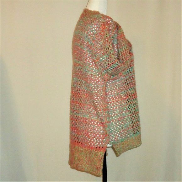 JJ Basics Neon Pink Green Yellow Loose Kni… - Picture 6 of 6